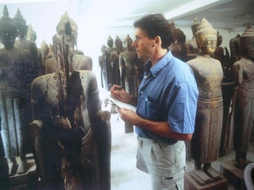 1999 - Angkor conservation - Photo from his Facebook page