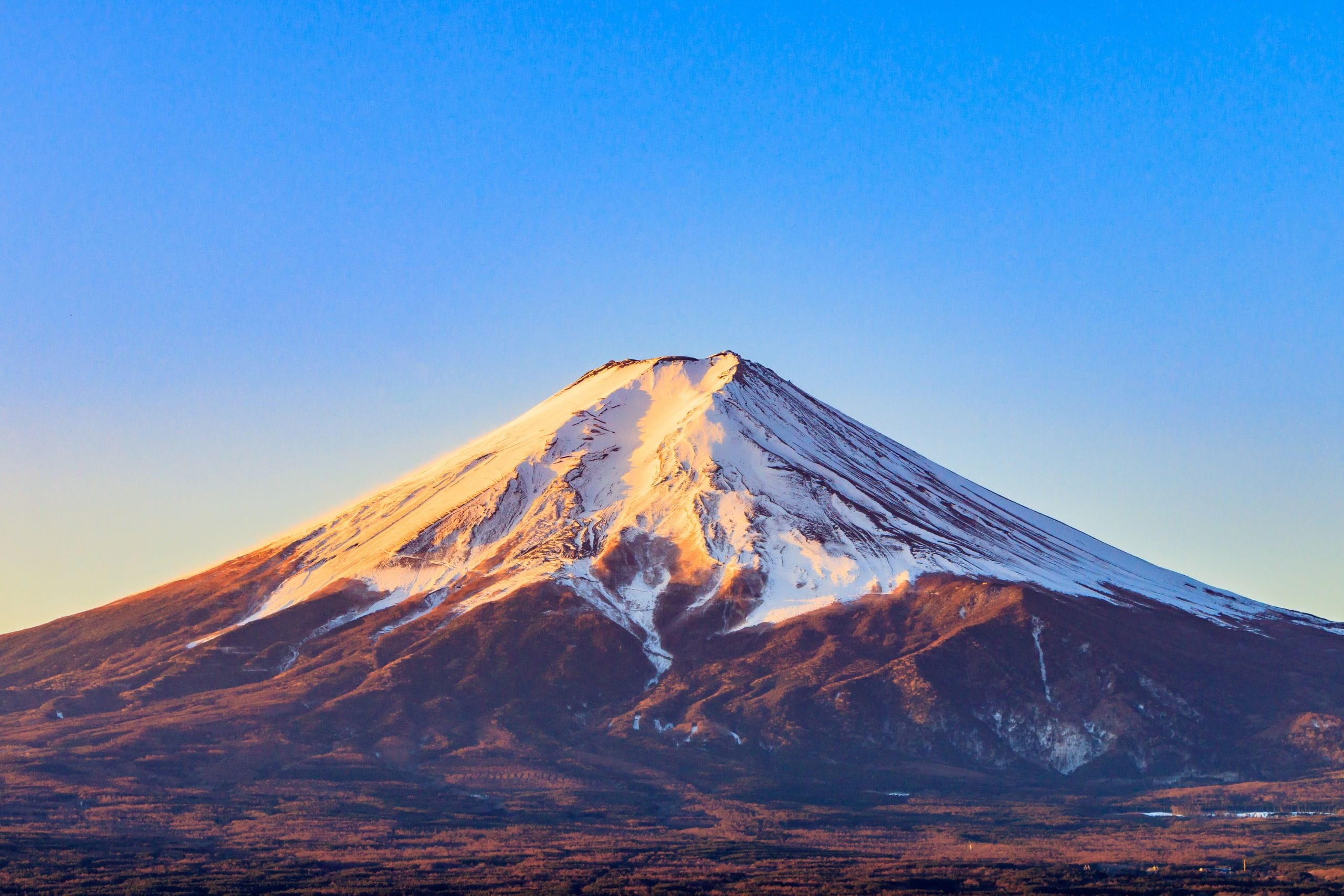 Beautiful mount fuji in Japan