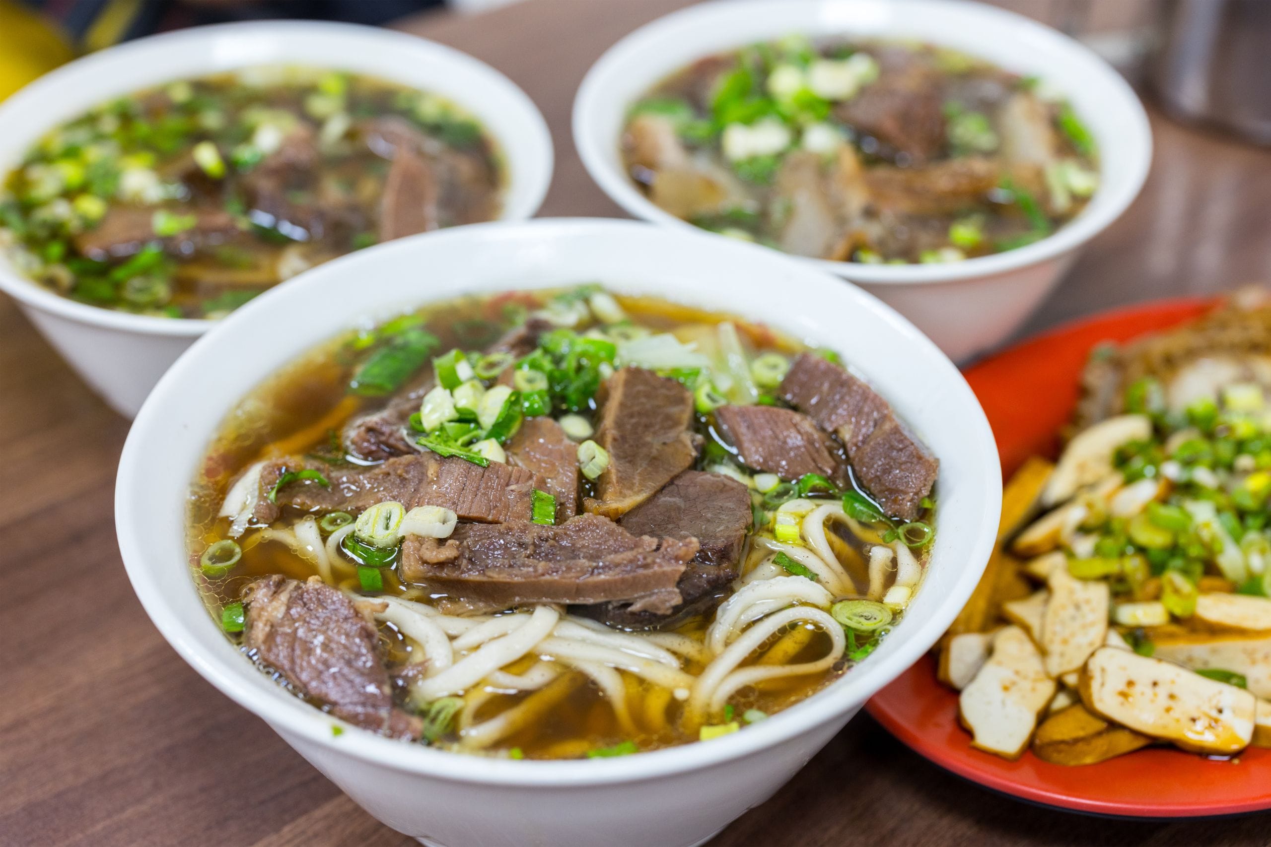 Taiwan beef noodles soup